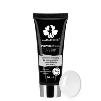 Powder Gel acrylic gel Allepaznokcie HEMA/Di-HEMA Free 30ml