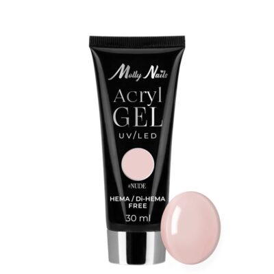 Acrylgel LED/UV Molly Nails acrylic gel Nude HEMA/Di-HEMA free 30ml