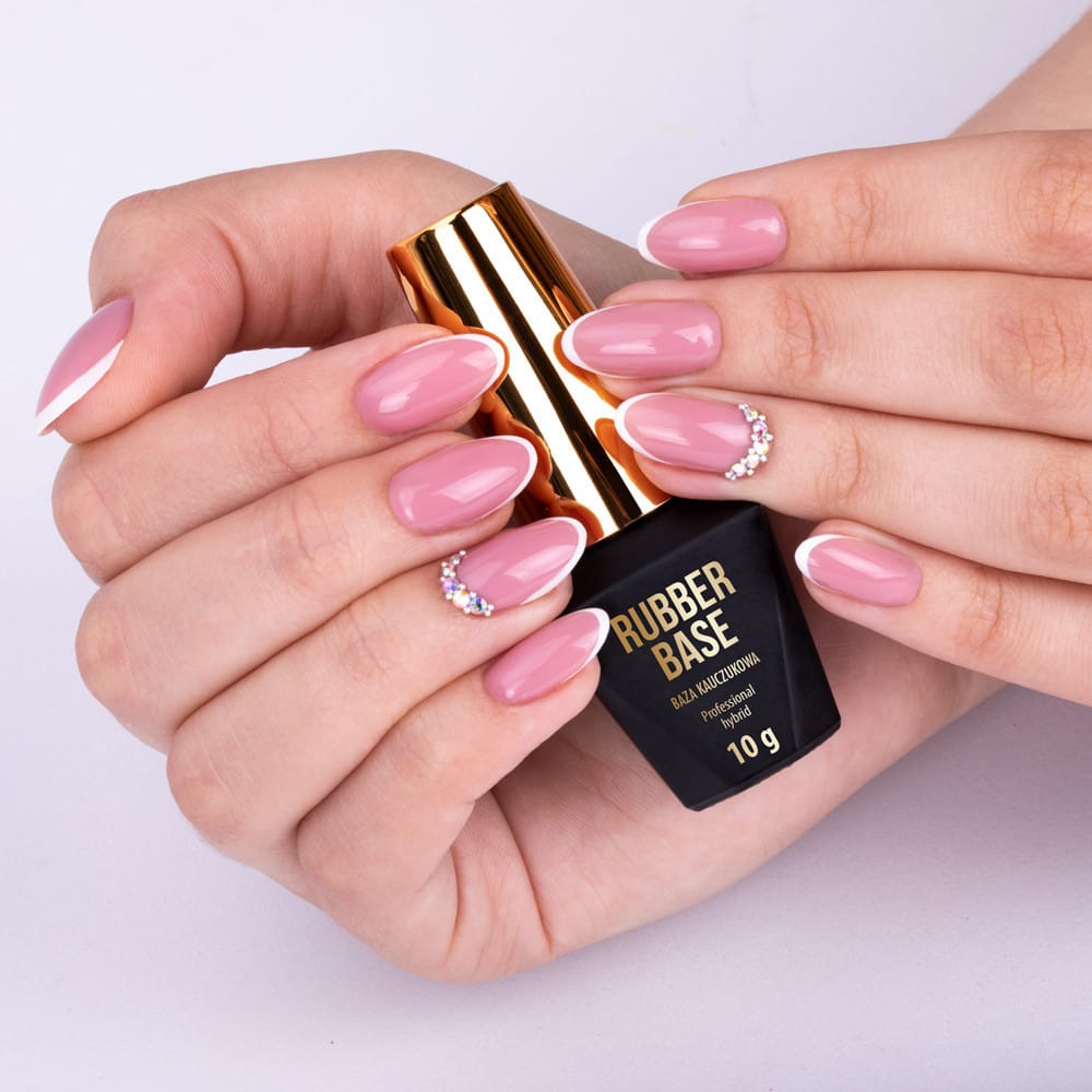 Rubber Base Molly Nails Dange Rose 10g - imagine 3