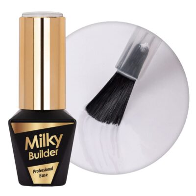 Molly Nails Milky Builder Base Snow hybrid base 10g