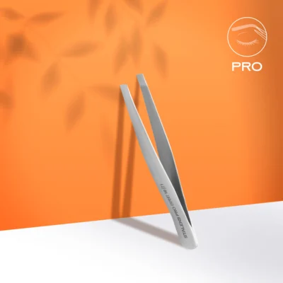 Pensetă pentru sprâncene EXPERT Staleks Pro 10/1 (drept larg)