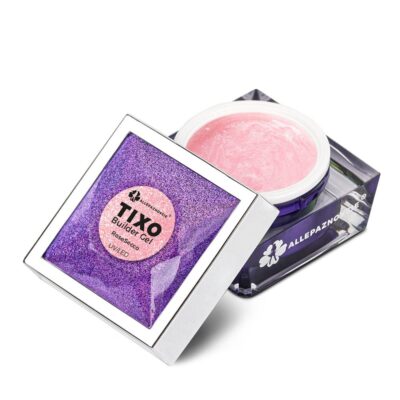 Builder gel with thixotropy Allepaznokcie Tixo Builder Gel RoseSecco 15g