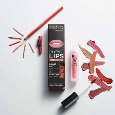 Eveline Cosmetics Oh! My Lips (lipstick/4.5/g + l/pencil/1/g)
