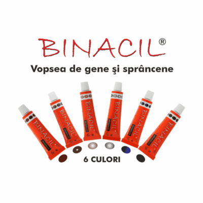 Vopsea de gene si sprancene Binacil 15ml