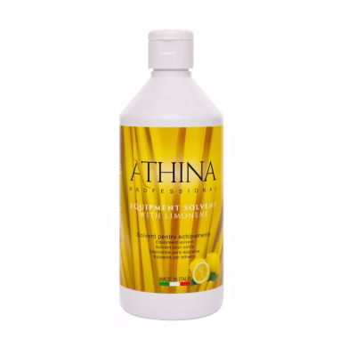 Soluție solvent pentru îndepărtat ceara și parafina de pe suprafețe – Athina Lemon 500ml