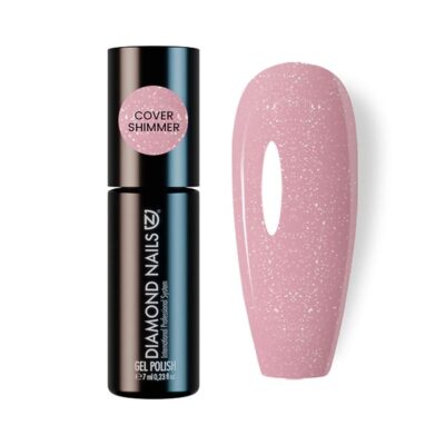 Diamond Nails Rubber Base Gel – Cover Shimmer | 7ml | Fără HEMA