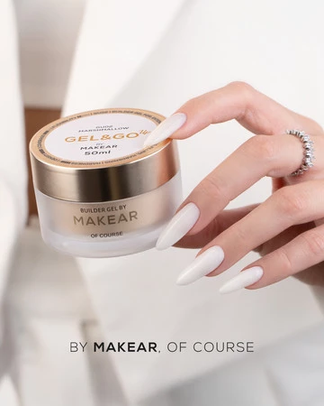 makear build gel GU02 15 ml marshmallow - imagine 2